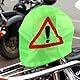 YiJiuBa Motorcycle Helmet Bag,Warndreieck Motorrad,Erste Hilfe Pannendreieck Motorrad Helmbeutel,Warndreieck Helmüberzug für Unfallsicherung Warnsignal Unfallstelle Gefahrenstellen Kennzeichnung