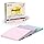 Post-it 100% Recycled Paper Super Sticky Notes, 4 in. x 4 in., 3 Pads, 70 Sheets per Pad, Wanderlust Pastels, School Supplies and Office Products