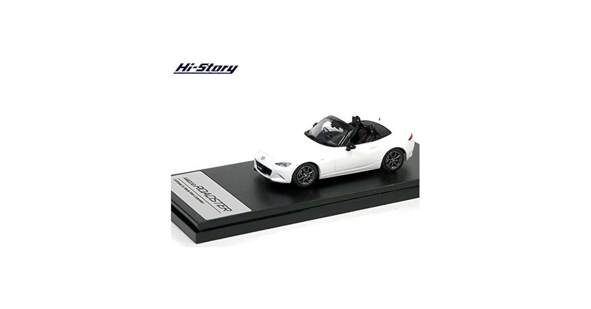 ハイストーリー 1/43 マツダロードスター　ホワイト　2015 ND ハイストーリー 1/43 マツダロードスター ホワイト 2015 ND