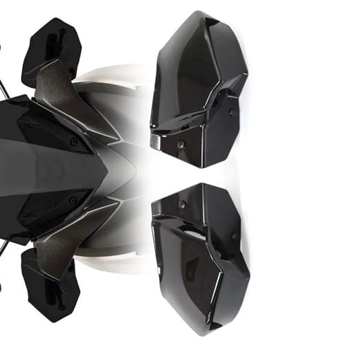 Protège-mains pour Yamaha X-Max 400 de 2013 à 2022 défecteur de vent noir