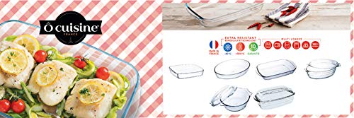 Ôcuisine 4937327 - Casseruola rettangolare, Vetro