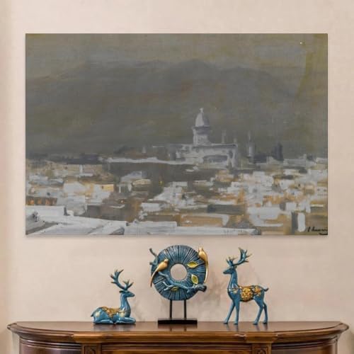 Paysage urbain Clair Lune Sur Tétouan Maroc une invitation au voyage artistique de 1911