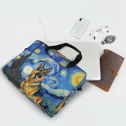 Funda portátil para laptop 15.6 pulgadas con correa y asa miniatura 7