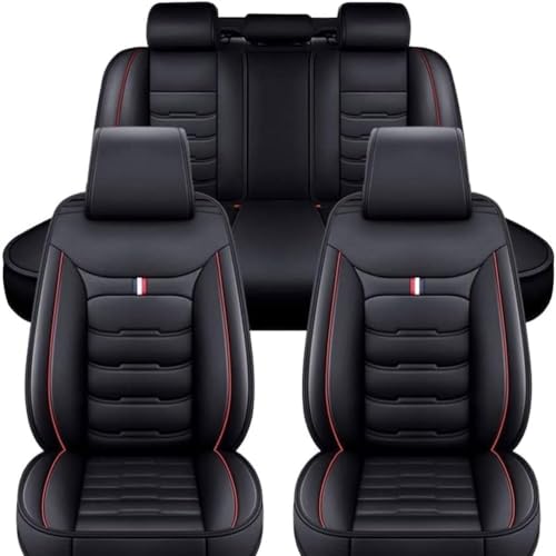 IXEUYN Voiture Cuir Ensembles Housses Siège pour VW Golf 8 | Golf GTE/Golf GTI, Haut Gamme sur Mesure Avant Arrière Protege Siege Respirant Antidérapant...