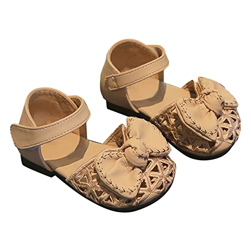 Infant Baby Girl Sandals Summer Outdoor Casual Beach Shoes with Bowknot Newborn Breathable Walking Shoes