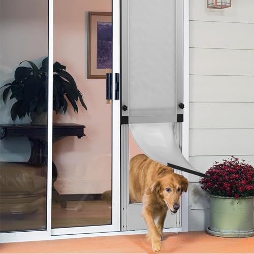 Fantrek TKSDOOR-L-SV Dog Door For Sliding Door - Large Dog Door For Sliding Glass Door thumb #2