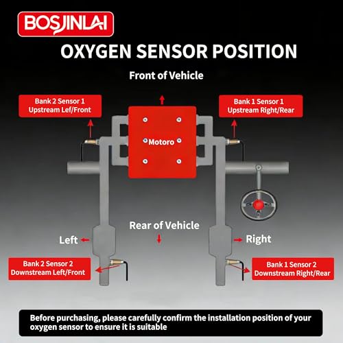 Sensor de Oxígeno O2 para Toyota y Lexus 4 Pcs miniatura 6