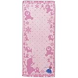丸眞 フェイスタオル ディズニー アナと雪の女王 34×80cm スノークローク ドレス刺繍 2005104000