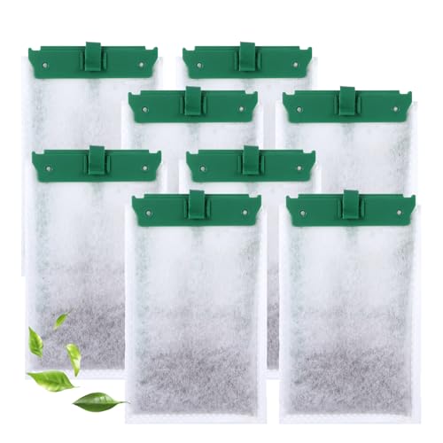 Image of 8 Pcs Aquarium Filter Cartridges for Tetra Whisper Filters,Fish Tank Filters Cartridges Compatible with Whisper Repto Filter,Replacement Cartridge Compatible with 10i /PF10 /IQ10(Medium)