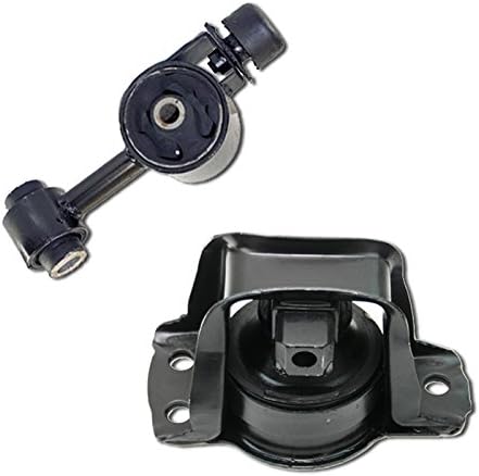 Compatible with 2009-2014 Nissan Cube 1.8L/2007-2012 Versa 1.8L Motor & Torque Strut Mount Set 2PCS : A4323, A4320 - K0936