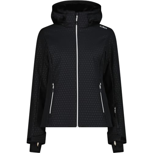 Veste à capuche femme noire XL CMP chaude et respirante