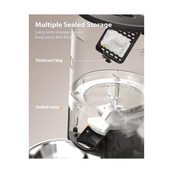 Molypet Automatic Cat Feeder with Timer – 4L Cat Food Dispenser of 6 Meals with 10S Voice Recorder and Desiccant Bag, Support Dual Power for Cats and Dogs Molypet Automatic Cat Feeder with Timer – 4L Cat Food Dispenser of 6 Meals with 10S Voice Recorder and Desiccant Bag, Support Dual Power for Cats and Dogs