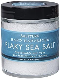 Saltverk Flaky Sea Salt, 3.17 Ounces of Handcrafted Gourmet Salt Flakes from Iceland