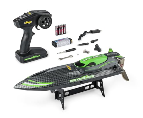 Carson Waveracer Brushless 2.4GHz 100% RTR - Ferngesteuertes Boot RC Boot Ferngesteuertes Spielzeug für Kinder und Erwachsene inklusive Fernsteuerung