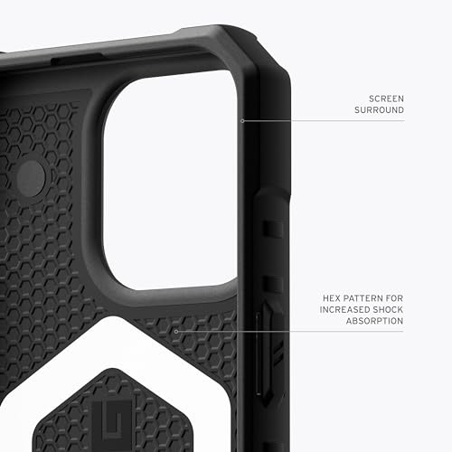 Image of URBAN ARMOR GEAR UAG Case [Updated Ver] Compatible with iPhone 15 Pro Max Case 6.7 inch Pathfinder SE Midnight Camo Built-in Magnet Compatible with MagSafe Charging Rugged MIL-STD Protective Cover