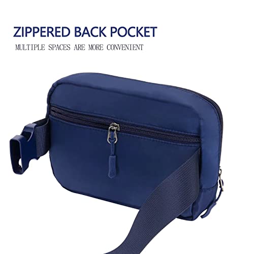 Image of Belt bag Fanny pack crossbody bags for women Everywhere belt bag (blue)