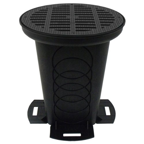 Storm Drain FSD-3017-12BKIT 12-in. Round Catch Basin Kit with Grate & Connectors