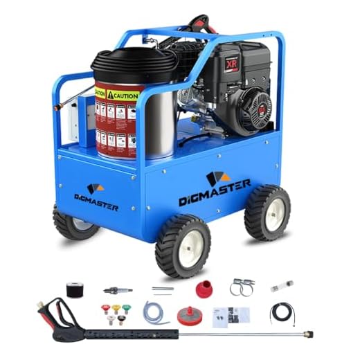 Hot Water Pressure Washer for Commercial Use