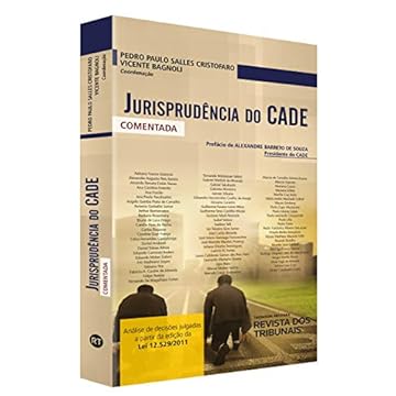 Capa do livro Jurisprudência Do Cade Comentada