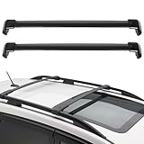 OCPTY Roof Rack Cross Bars Fit for Honda CR-V 2012 2013 2014 2015 2016 Cargo Bars for Cargo Carrier Bag Luggage Kayak Canoe Bike Snowboard Skiboard