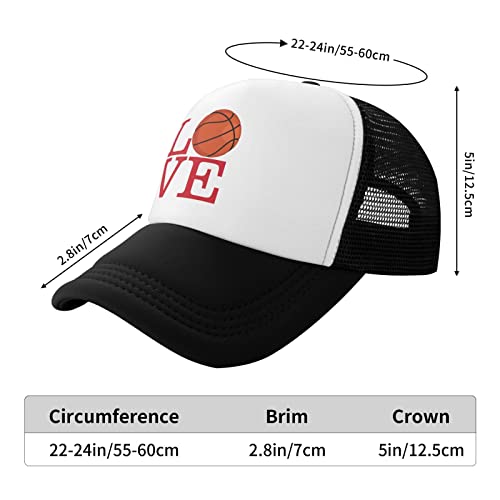 Gorra Trucker Ajustable Love Basketball Unisex miniatura 3