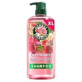 Herbal Essences Blütensanft Shampoo mit Rosenduft 650ml. Von stumpfem Haar zu seidig glänzendem Haare, Mit Rosenessenz, Inhaltsstoffe natürlichen Ursprungs, Vegan, ohne Silikone