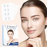 Face Tape,Face Lift Tape,Face Tape Lifting Invisible,Instant Face Lifting Sticker,Face Lift Tapes and Bands for Jowls,Secret Makeup Tape for Double Chin,Face Lifting Sticker for Saggy Skin (100 PCS)