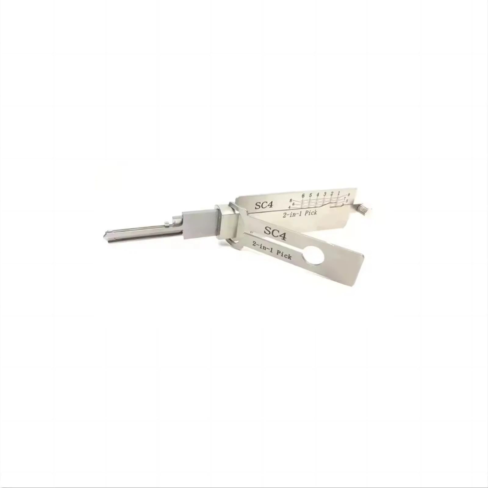 Outil de serrurier 2-en-1 pour crochetage et décodeur pour cadenas maîtres(SS002R)