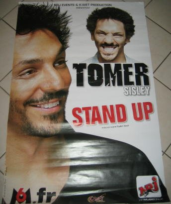 Affiche Tomer Sisley Stand Up 80X120 cm le poster souvenir du spectacle vivant