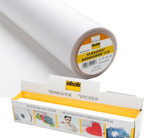 Bondaweb Double Sided Vliesofix Fusible Web 45cm Wide -Bond Fabrics Together SOLD per METRE (1)