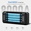 AVAPOW 8000A Battery Jumper Starter Portable with 4 HD Display PD 30W Dual-Way Fast Charging&AVAPOW 6000A Car Battery Jump Starter for All Gas & Up to All Diesel Engines