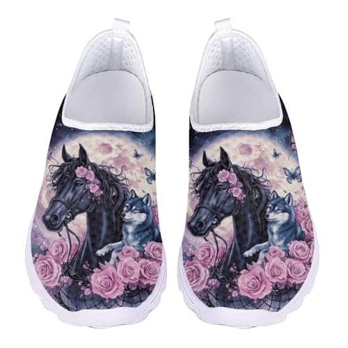 Image of Athletic Tennis Sneakers Road Road Running Shoes US 5.5-11.5 Slip On Shoes for Women