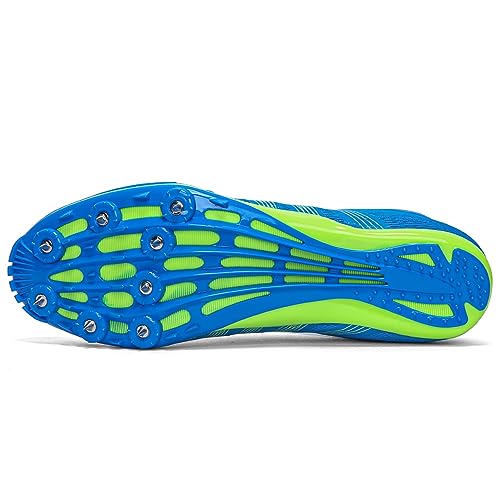 Zakey Tênis de atletismo, masculino, feminino, infantil, spikes, tênis de corrida e salto de corrida