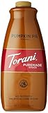 Torani Pumpkin Pie Puremade Sauce 64 oz Bottle 1 Count