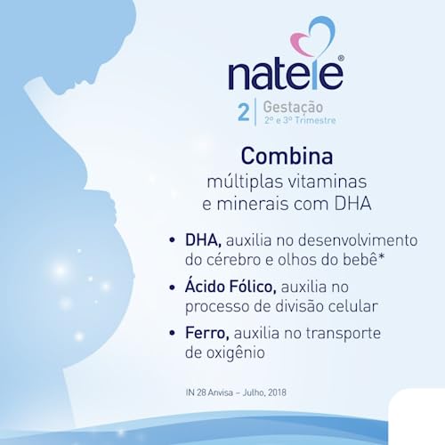 Suplemento Alimentar, Gestação, Natele, Não aplicável, 28 cápsulas