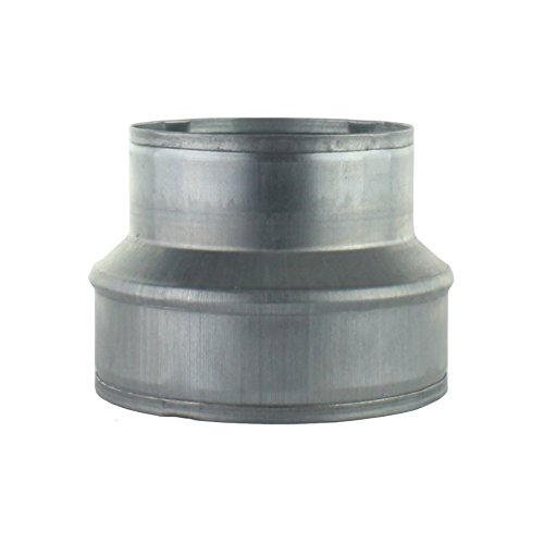 Preisvergleich Produktbild MKK - 18438-002 - Reduzierstück Reduktion Aluflex Rohr Flexrohr Lüftung Wickelfalzrohr Verzinkt 125 mm - 100 mm