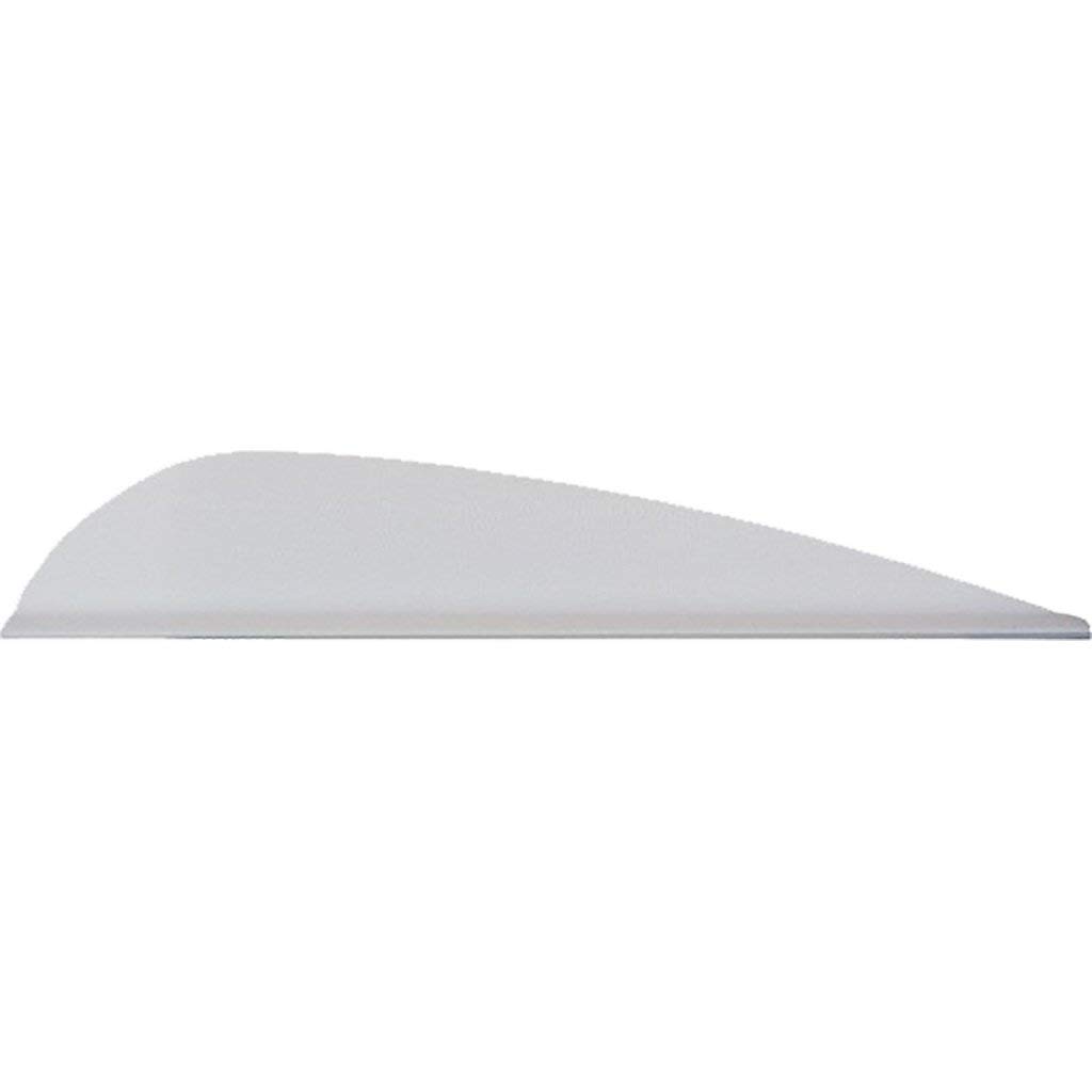 AA & E Trad Vanes White 3 in. 50 Pk.