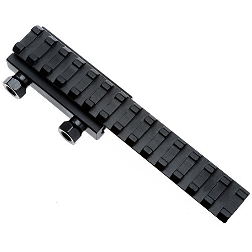 Dophee 145mm Long Extended Flat Top Scope Mount Base Riser Picatinny Rail 20mm - Image 2