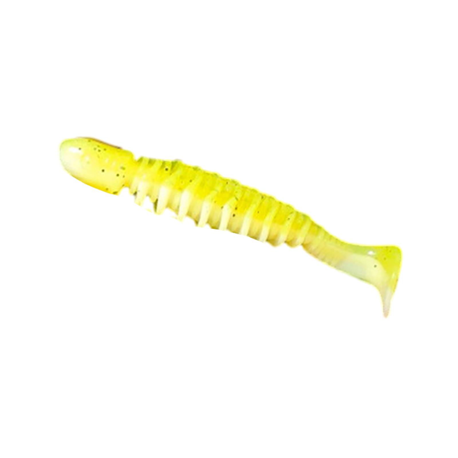 Yazhuq Paddle Tail Fishing Swimbaits T Tail Soft Lures Wobblers Artificial Swimbaits for Freshwaters and Saltwater Enduring
