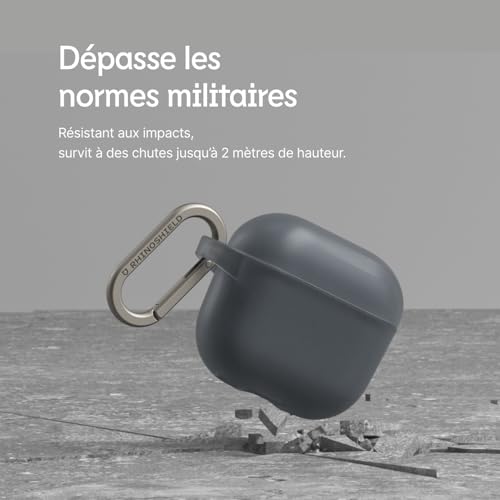 Coque AirPods 4 haut de gamme RHINOSHIELD Vert Sauge Standard Set - 2