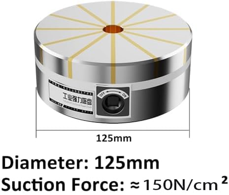 Uchwyt magnetyczny trwały z przełącznikiem mechanicznym, duża siła magnetyczna do frezarek i strugarek, idealny do precyzyjnej obróbki metali