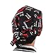 MOBUTOFU 2pcs Catering Chefs Hat Server Hat Sweat Skull Cap Ribbon for Men Women One Size Adjustable Fashion Turban