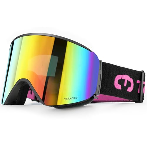 Lunettes de ski pour porteurs de lunettes de vue et grand confort