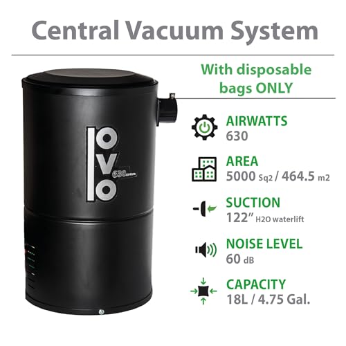 OVO Central Vacuum system close-up