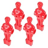 LALADEFIEE 4 Stück Tischfußball Ersatzspieler aus langlebigem Material mit austauschbaren kompakt für Tischkicker für Zuhause Büro und Spielorte