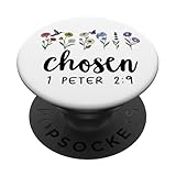 Photo Gallery chosen 1 peter 2:9 scripture bible verse christian quotes popsockets popgrip adesivo