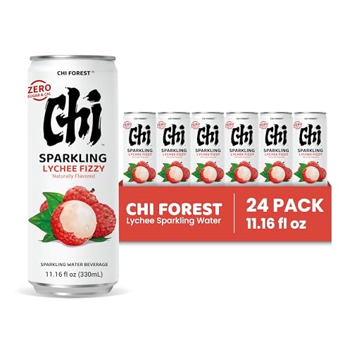 CHI FOREST Lychee Fizzy Sparkling Water (11.15 oz* 24)