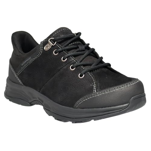 Propet Mens Cruise Low Hiking Hiking Sneakers Shoes - Black