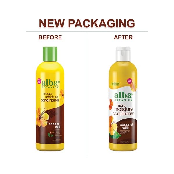 Alba-Botanica-More-Moisture-Conditioner-Coconut-Milk-12-Oz Alba Botanica More Moisture Conditioner, Coconut Milk, 12 Oz