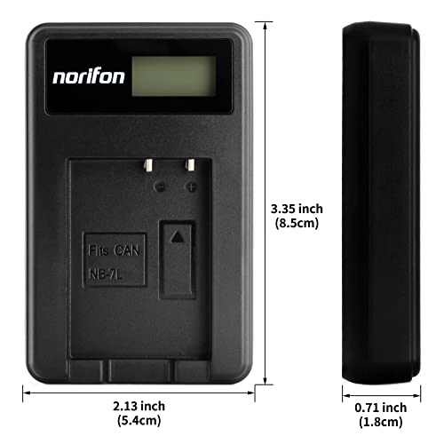 Cargador USB NB-7L para Canon PowerShot G10 G11 G12 SX30 IS. - Fernando Cortés